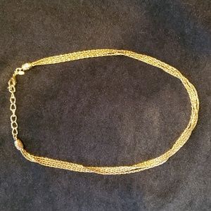 Women's gold tone necklace